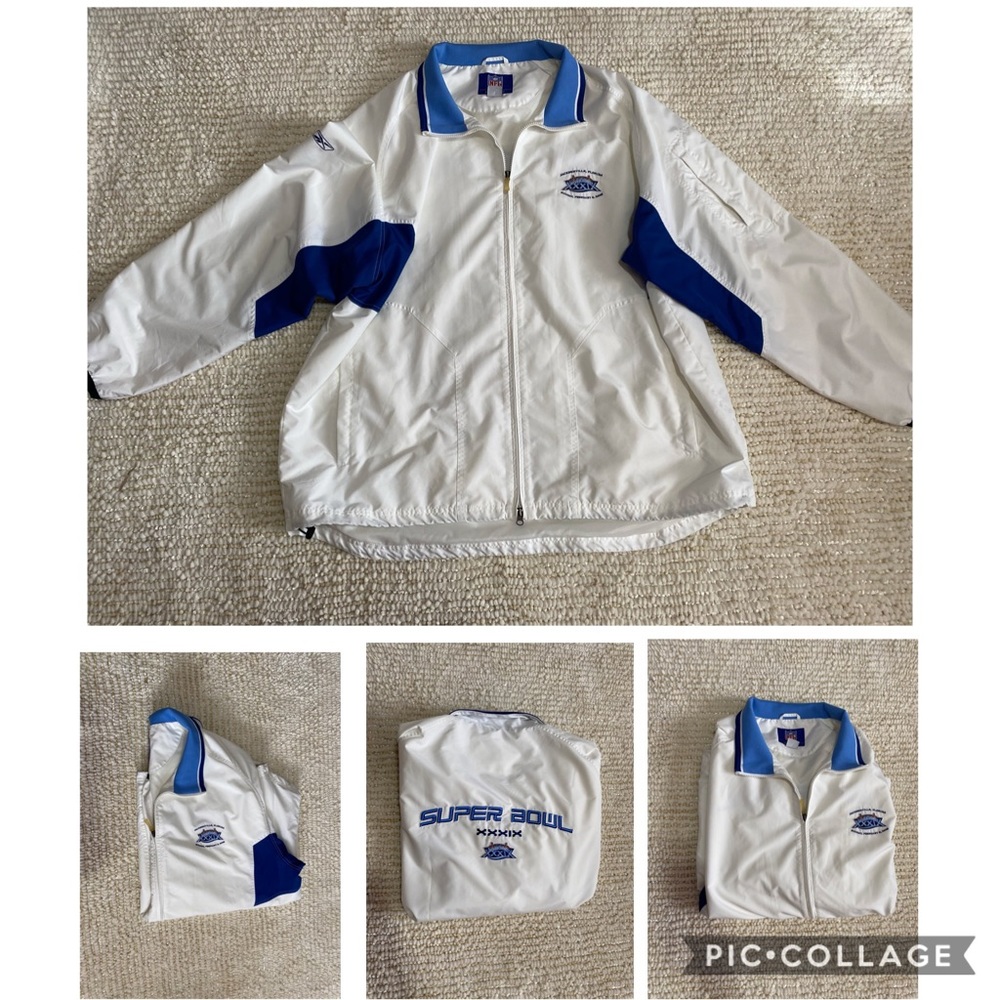 Vintage 2005 Súper bowl Wind Breaker